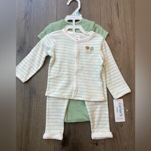 3-piece Carter’s home grown outfit size 6m